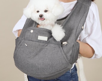 RODO B087850127CIPRIA 関税送料込 Monogrammed Navy Canvas Pet Carrier, Dog Carrier, Cat