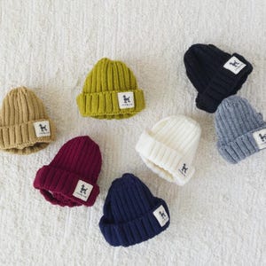 Ribbed Cuff  Beanie, S-L, Dog Beanie, Dog Hat, Pet Outdoor, Pet Clothing, Pet Aceessory, Dog Fashion, Dog Apparel, Pet Clothing