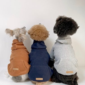 Cotton Hoodie Sweatshirt, S-XL, Pet Clothing, Dog-Vest, Dog Jacket, Dog Fashion, Dog Apparel, Pet Clothing