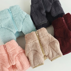 Basic Fleece Zip-Up Sweater, S-2XL, Pet Clothing, Dog-Tee, Dog T-shirts, Dog Top, Dog Clothing, Dog Fashion, Dog Apparel