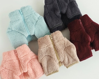 Basic Fleece Zip-Up Sweater, S-2XL, Pet Clothing, Dog-Tee, Dog T-shirts, Dog Top, Dog Clothing, Dog Fashion, Dog Apparel