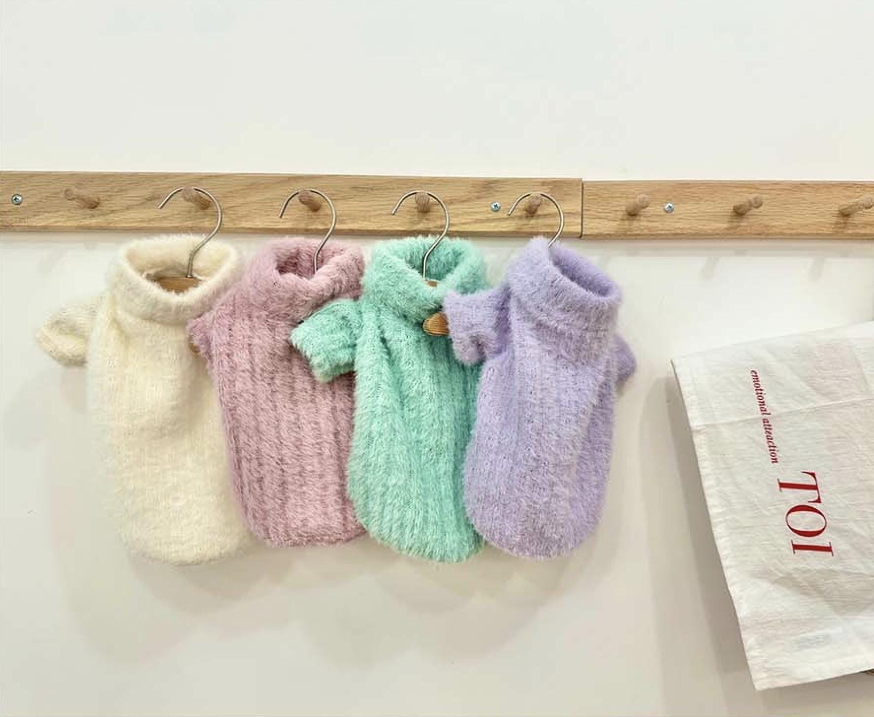 Fluffy Turtleneck - Etsy