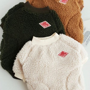 Fleece Sweater, S-2XL, Pet Clothing, Dog-Tee, Dog T-shirts, Dog Top, Dog Clothing, Dog Fashion, Dog Apparel