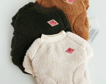 Fleece Sweater, S-2XL, Pet Clothing, Dog-Tee, Dog T-shirts, Dog Top, Dog Clothing, Dog Fashion, Dog Apparel