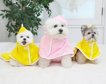 Dinosaur Raincoat for Dog, S-XL, Waterproof, Poncho for Dog, Outdoor Raincoat for Dog,  Pet Clothing, Dog Jacket, Dog Apparel