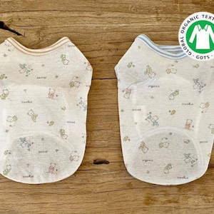 Organic Cotton Sleeveless, XS-2XL, Dog Cotton Tee, Dog T-shirt, Small Dog Top, Pet Clothing, Dog Fashion, Dog Apparel, Undershirt for Dogs