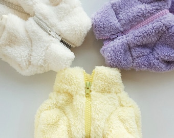 Basic Fleece Zip-Up Sweater