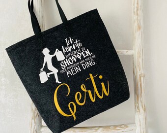 | de bolsa de fieltro | de compradores | personalizada de regalo Idea de regalo | mamá | Regalo para la Sra. | para el | de cumpleaños Regalo Navidad