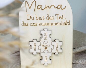 Rompecabezas del Día de la Madre | Regalo del Día de la Madre | Regalo del Día de la Madre | Regalo para la Abuela | Regalo Personalizado | Día de la Madre | Mamá