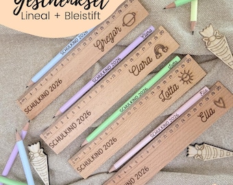 Regalo de regreso a clases | Regla personalizada | Primer día de clases | Cono escolar para niños | Cono escolar para niñas | Regla de madera personalizada | Escolar