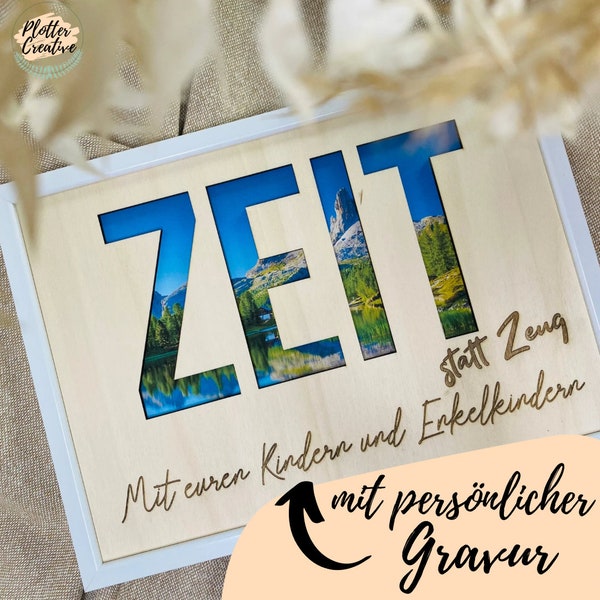 Individuelles Geschenk I Gutschein verschenken I Zeit statt Zeug I Zeit schenken zum Geburtstag I Gutschein zum Geburtstag, Jubiläum