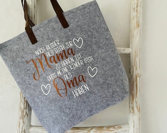 FILZSHOPPER | Geschenk für die Oma | Mama Geschenk | Geschenk fr Oma | Geschenke Weihnachten