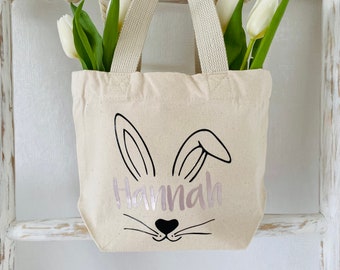 BOLSA DE PASCUA personalizada | Bolsa de Pascua | Conejito de Pascua con nombre | Cesta de Pascua para niños | Regalos para Pascua o como cesta de Pascua.