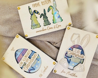 Regalo de Pascua | Regalo de Pascua en efectivo | Regalo para conceder deseos | Dinero de Pascua empaquetado | Envasado de dinero