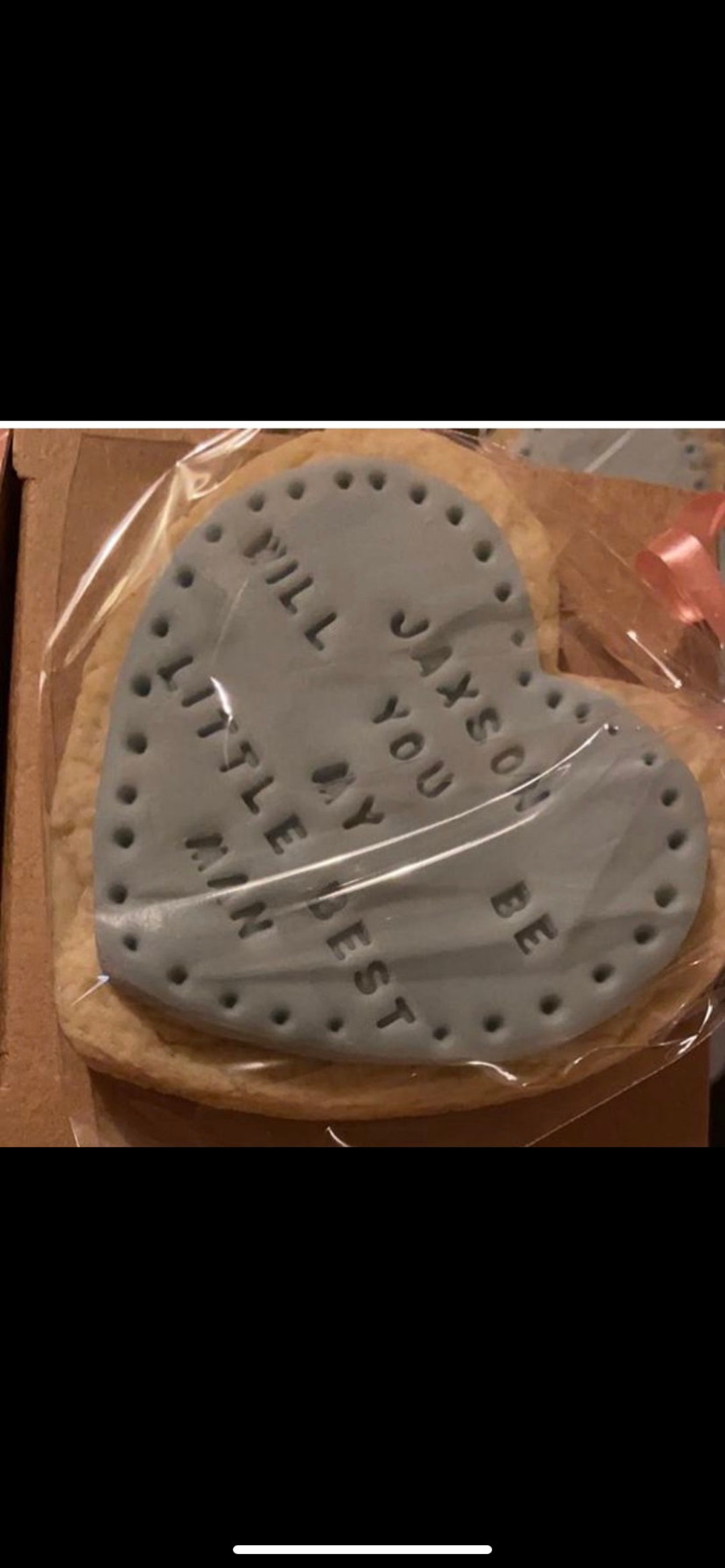 Bridesmaid,maid of Honour, Best Man, Flower Girl Proposal Biscuits