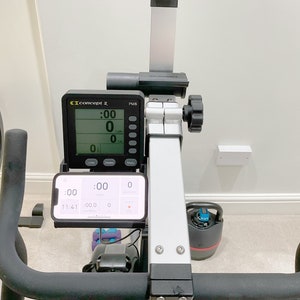Concept2 Model C & D - phone and tablet ipad holder up to 11in screen size