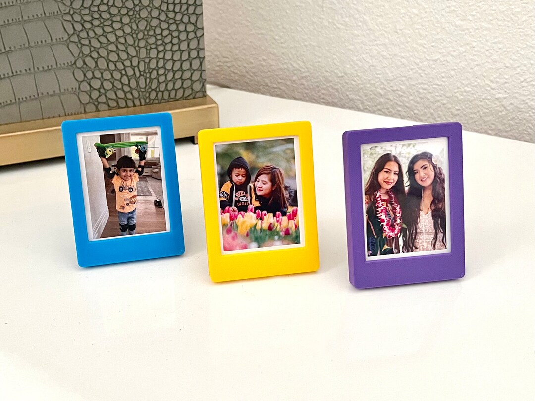 Personalizable Instax Mini Picture Frame With Protective Etsy