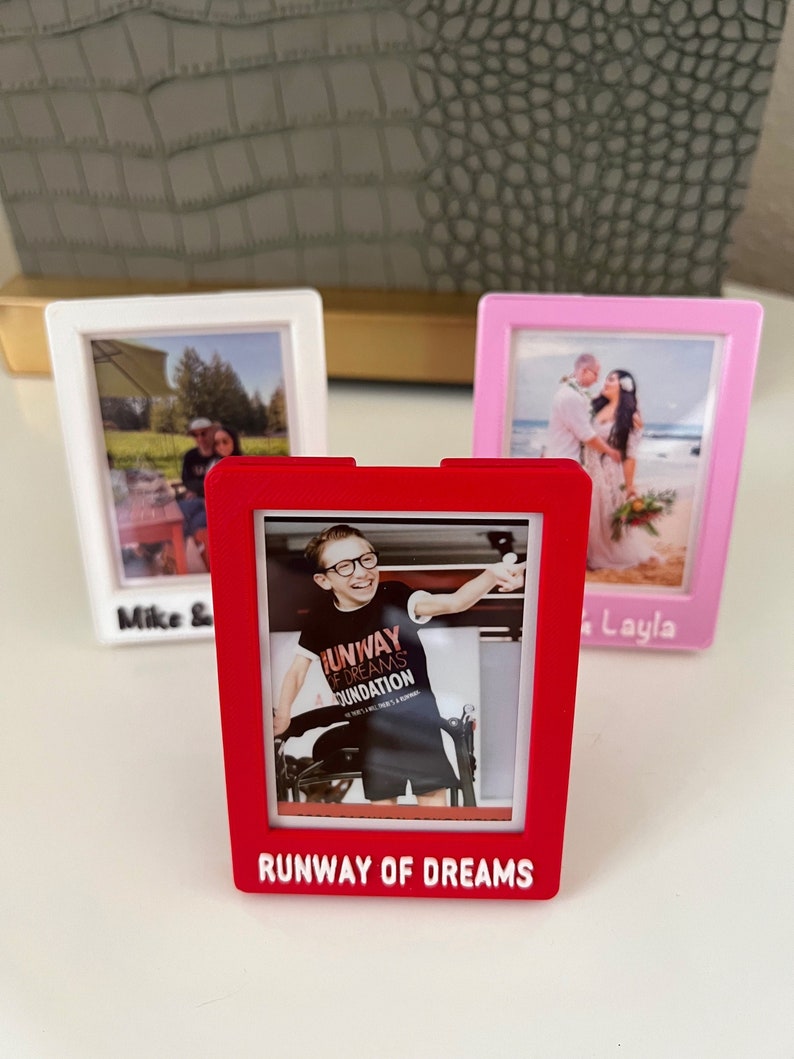 Personalized Instax Mini Picture Frame With Protective Etsy