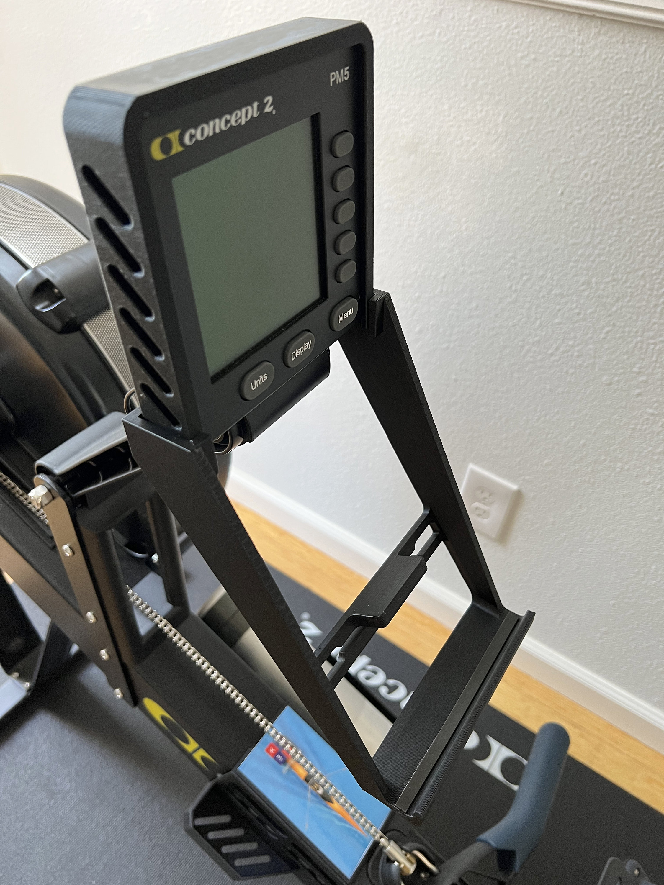 Concept Rowing Machine Pm3 Smartphone Cradle Designed For
