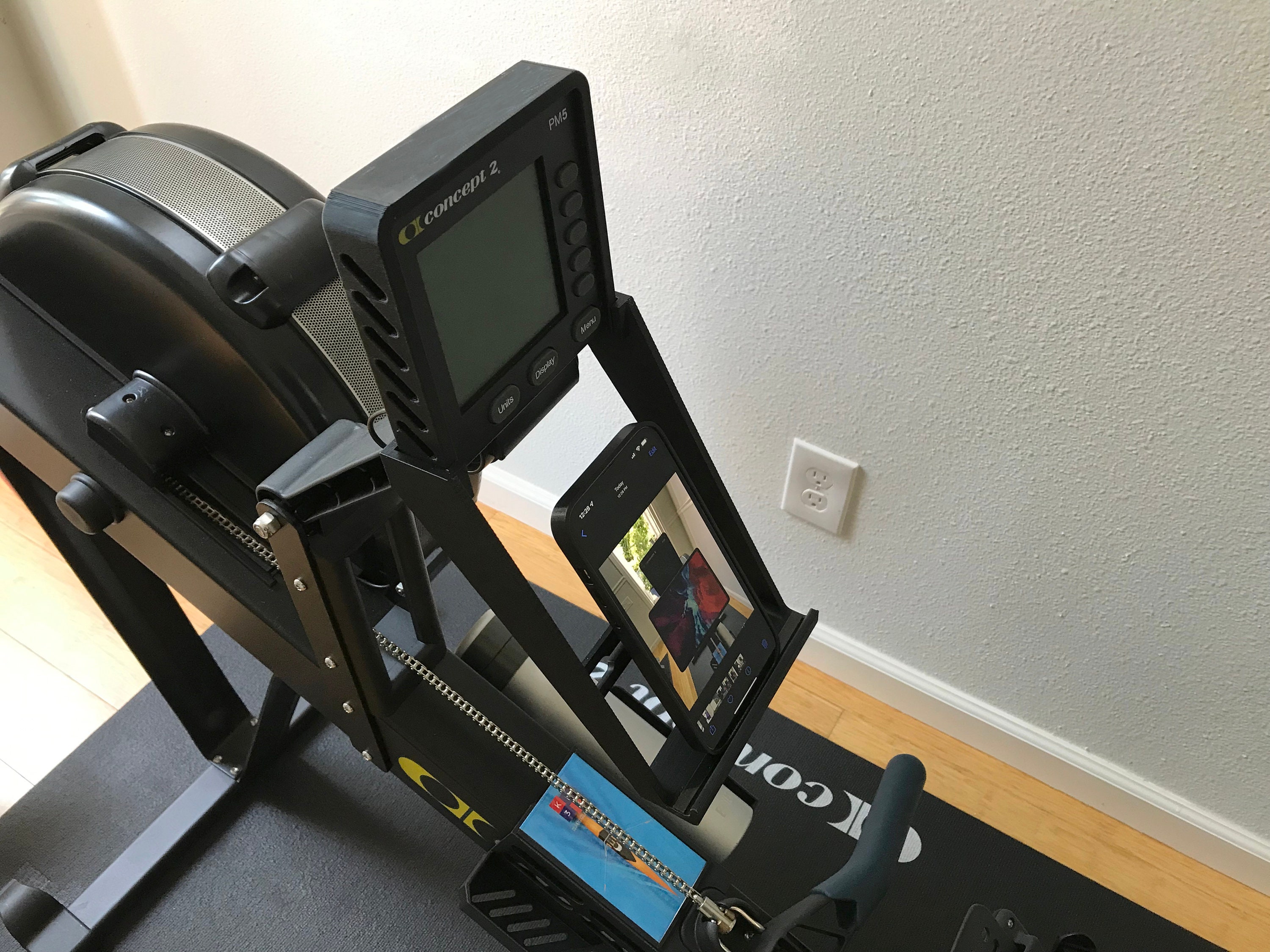 PM3/PM4 Ipad/tablet Holder Compatible With the Concept2® Rower