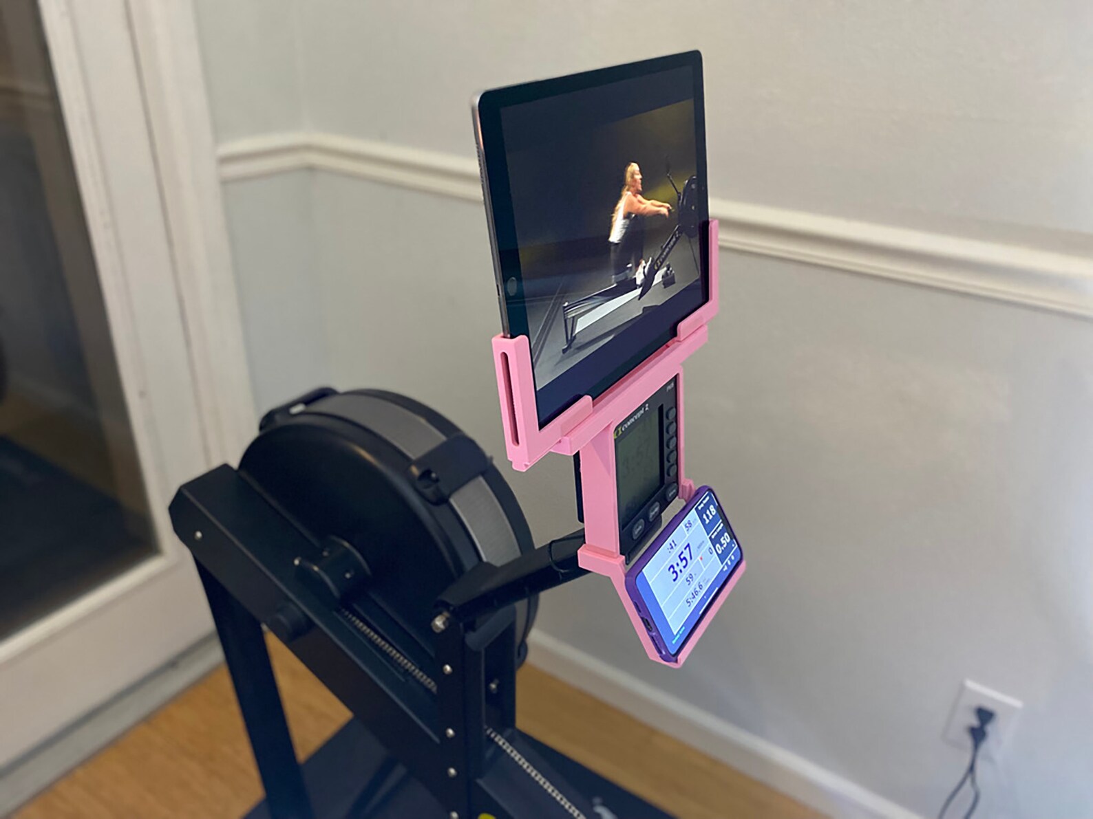 Erg Caddy for Concept2 Rower Erg with PM5 monitors Etsy