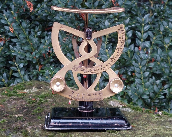 Old Scale, Letter Scale / Original COLOMBUS Bilateral / 2 Reading ...
