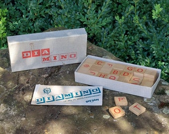 ANCIEN JEU De Petits Dominos De Voyage Bakelite Bleu EUR 55,00