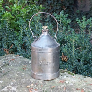 Old SNCF oil can / 1960s / Vintage decorative and collector&#39;s item / French railway / Railway / Authentic
