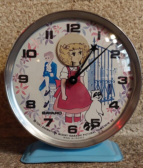 Vintage CANDY Alarm Clock, TOEI Animation Mizuki Igarashi Pictural