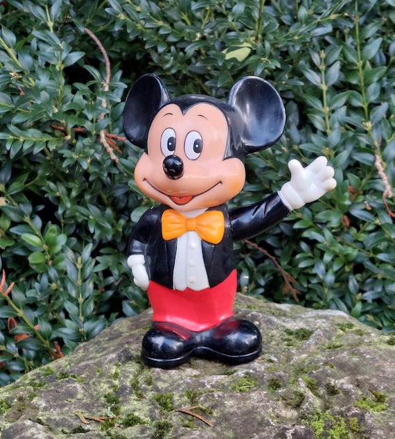 ヴィンテージミッキーマウス貯金箱/ディズニー/ヴィンテージ