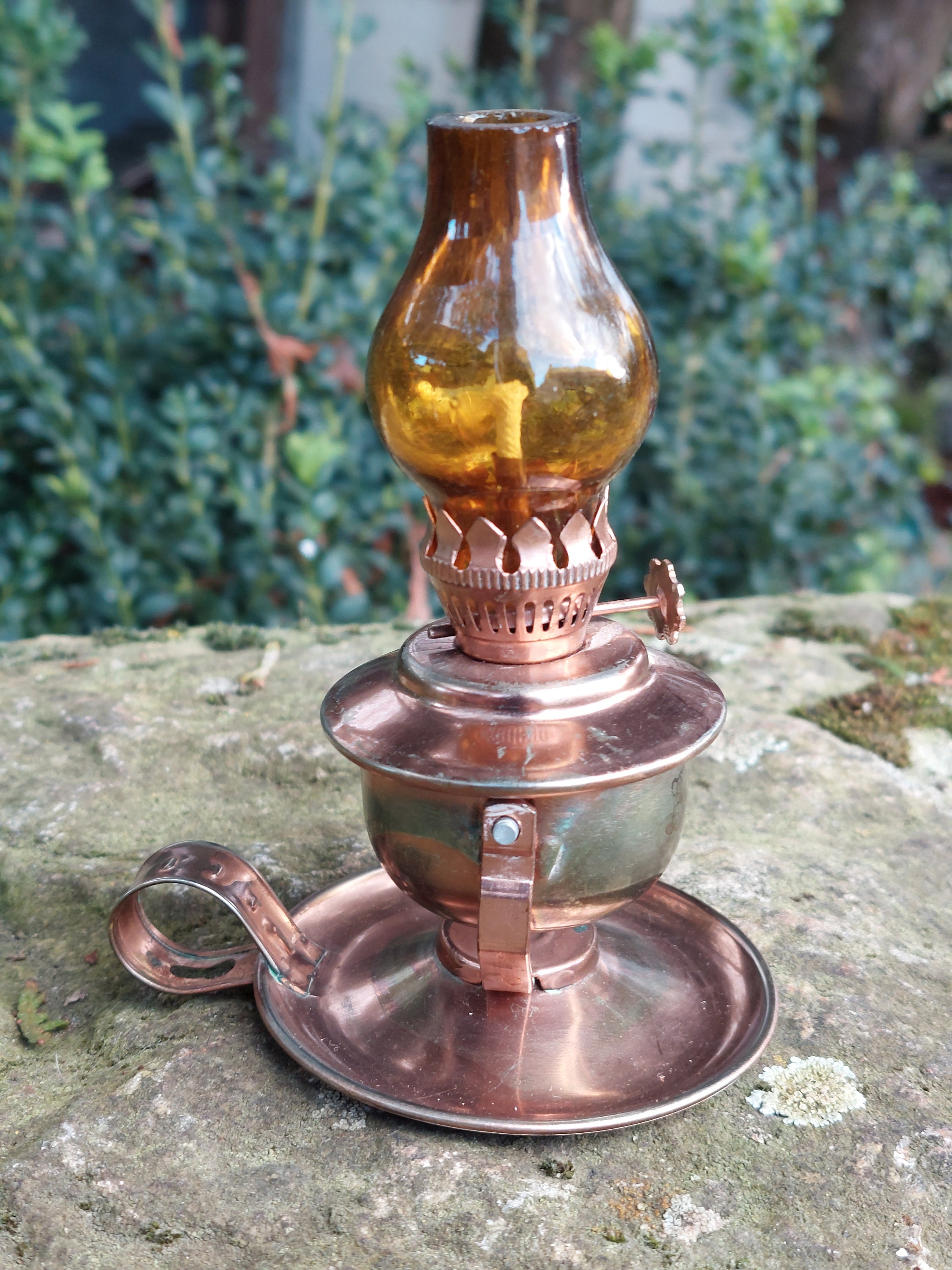 Lot De 3 Lampes à Pétrole Vintage En Verre – Mini Lanternes Kérosène Rétro Pour Décoration & Ambiance