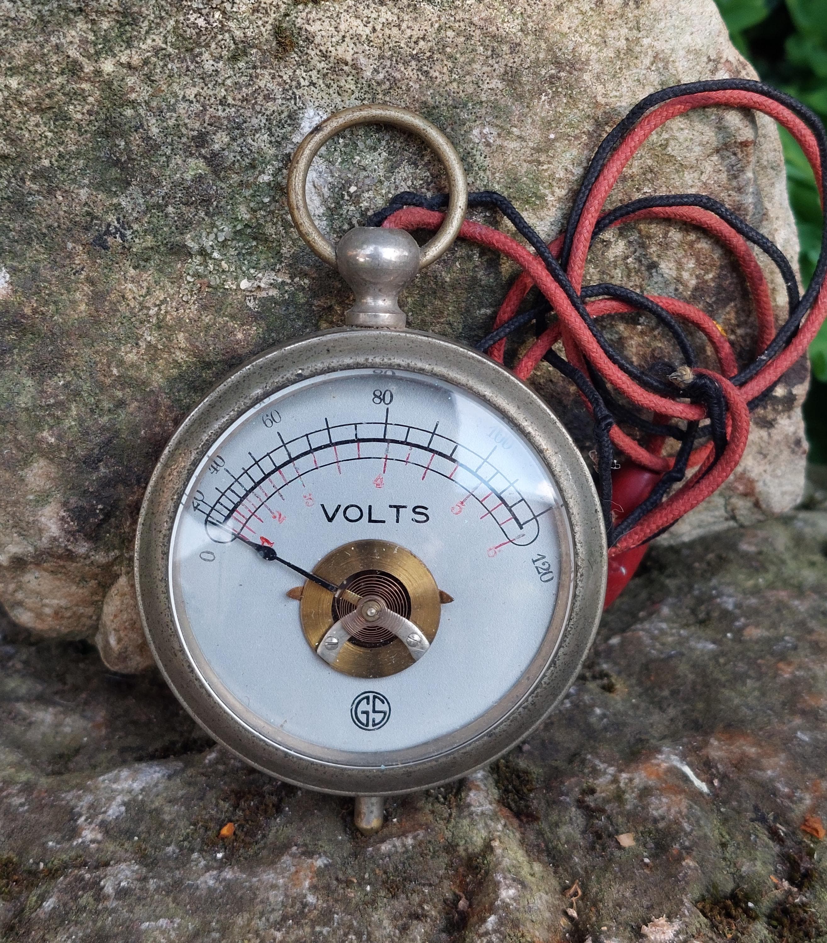 Vintage volt meter - Etsy 日本