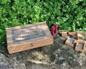Architecture Française - jeu ancien bois º©º TBE - Jeux & Jouets