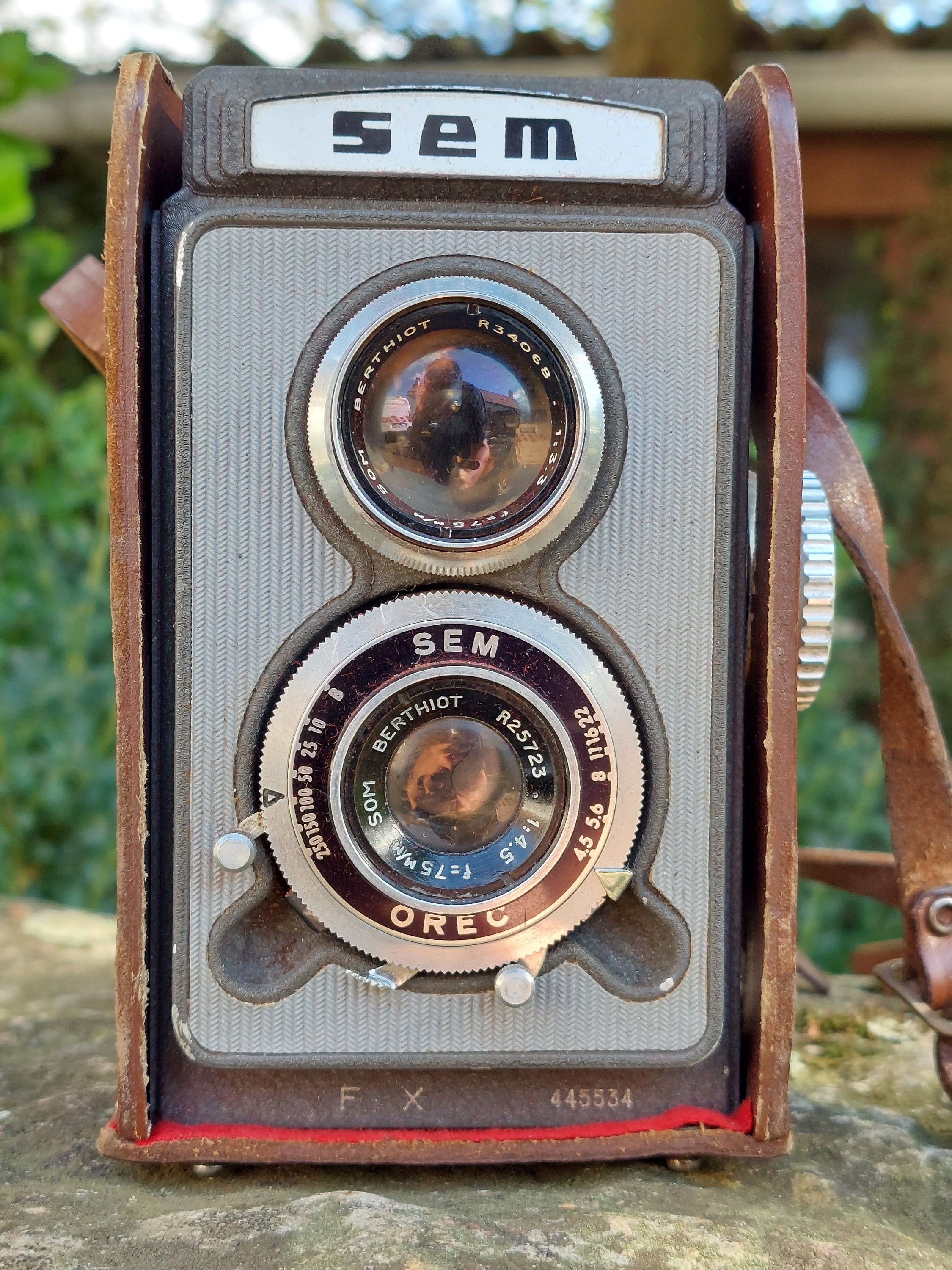 Old Camera / Brand SEMFLEX (SEM) / Double Lens Berthiot, OREC / Years ...