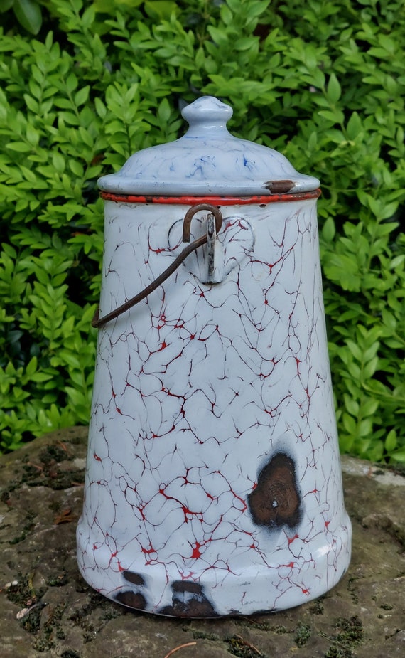 アンティークホーロー　ミルクジャグ アンティークホーロー ミルクジャグ Amazon.co.jp: フランス