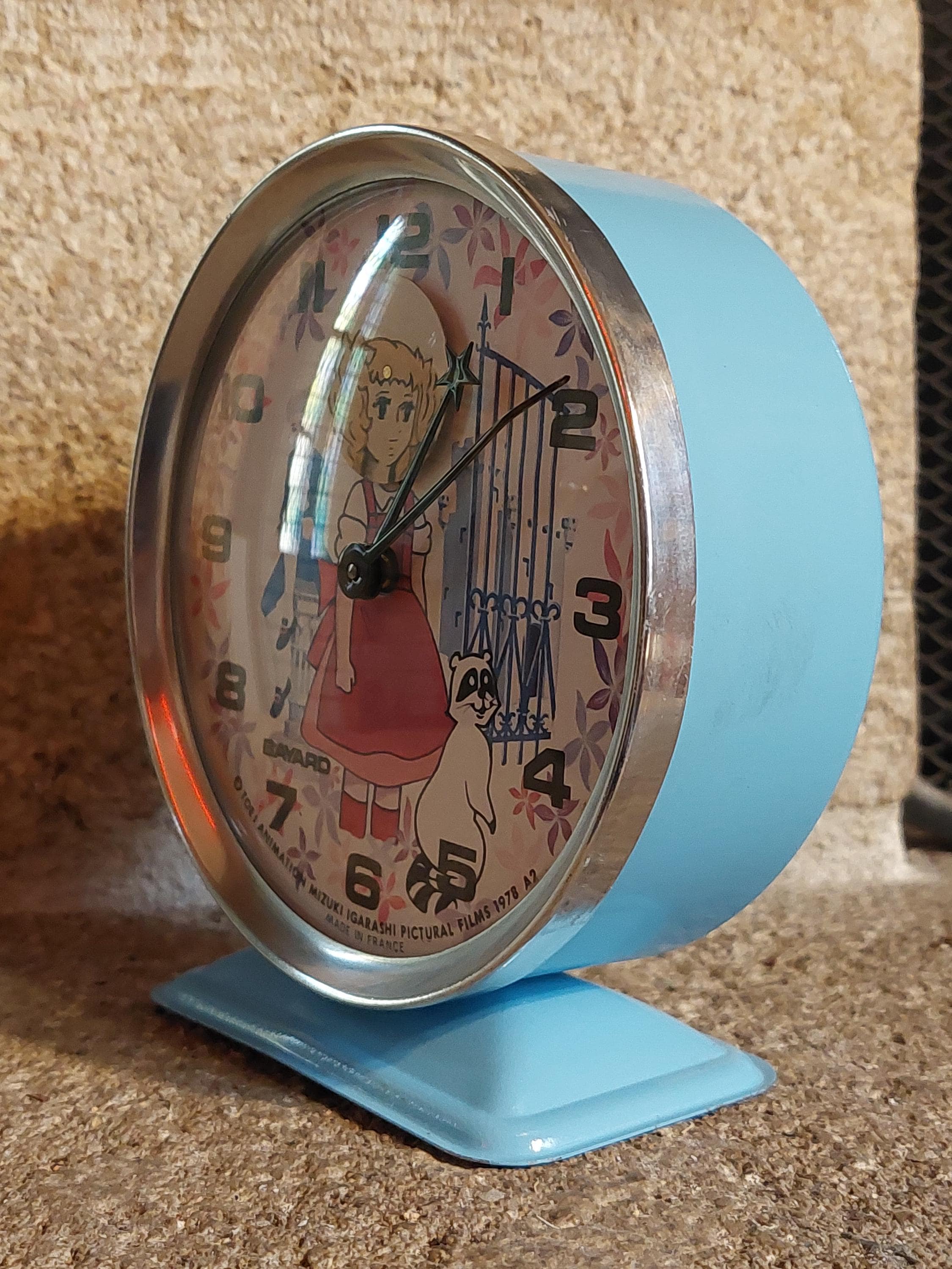 Vintage CANDY Alarm Clock, TOEI Animation Mizuki Igarashi Pictural