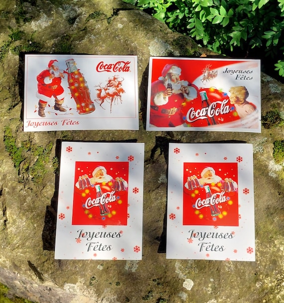 コカ・コーラ ポストカード 4枚セット ハッピーホリデー コカ・コーラ ポストカード 4枚セット ハッピーホリデー