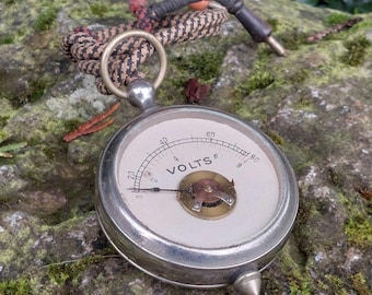 Vintage Sterling Pocket Voltmeter to Test Voltage U.S.A. - Etsy