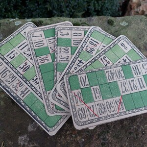 Très Beau Ancien Jeu De Lotto Dans La Boîte En Bois Originale