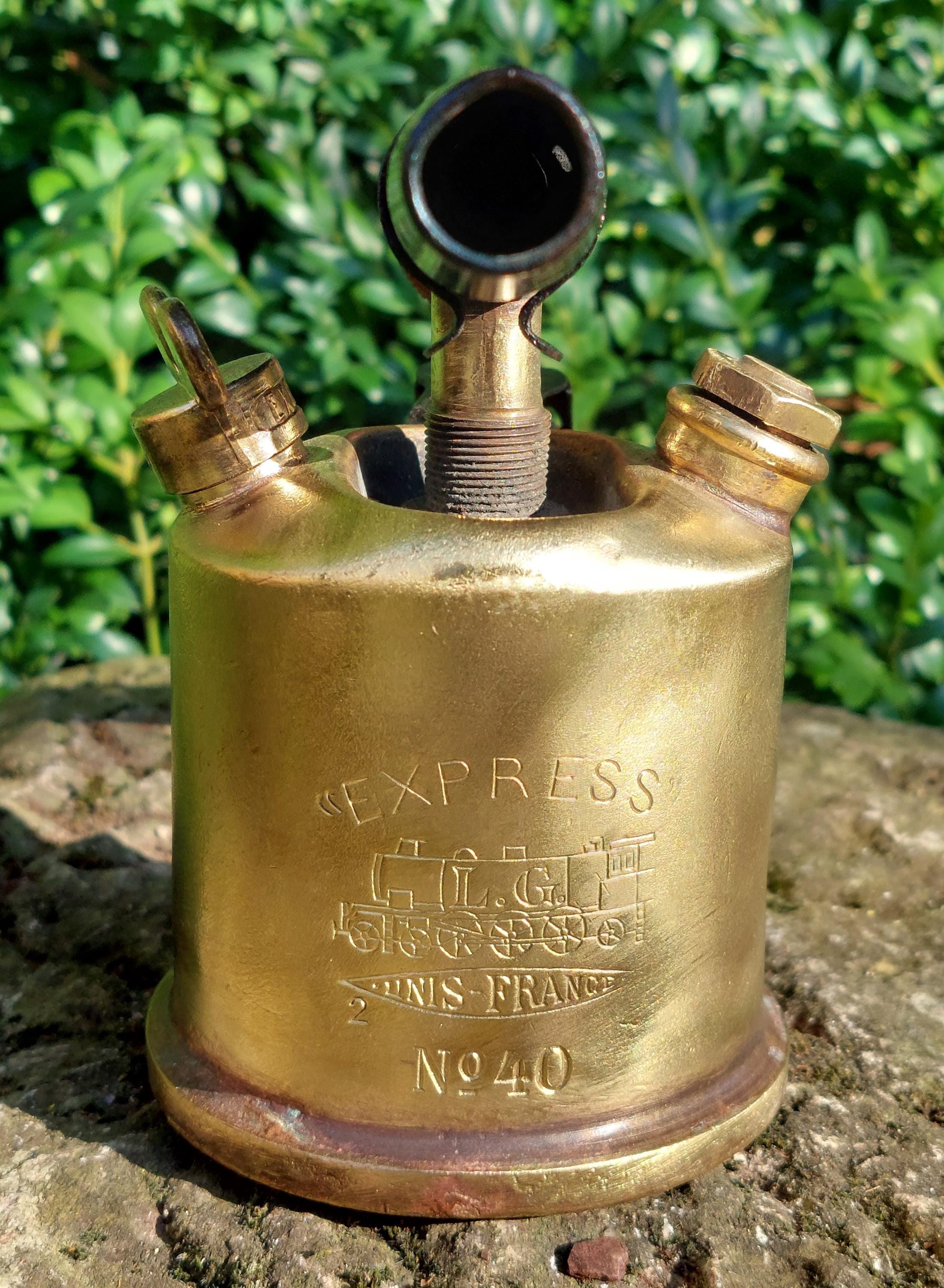 Outil Ancien lampe à souder chalumeau - Label Emmaüs