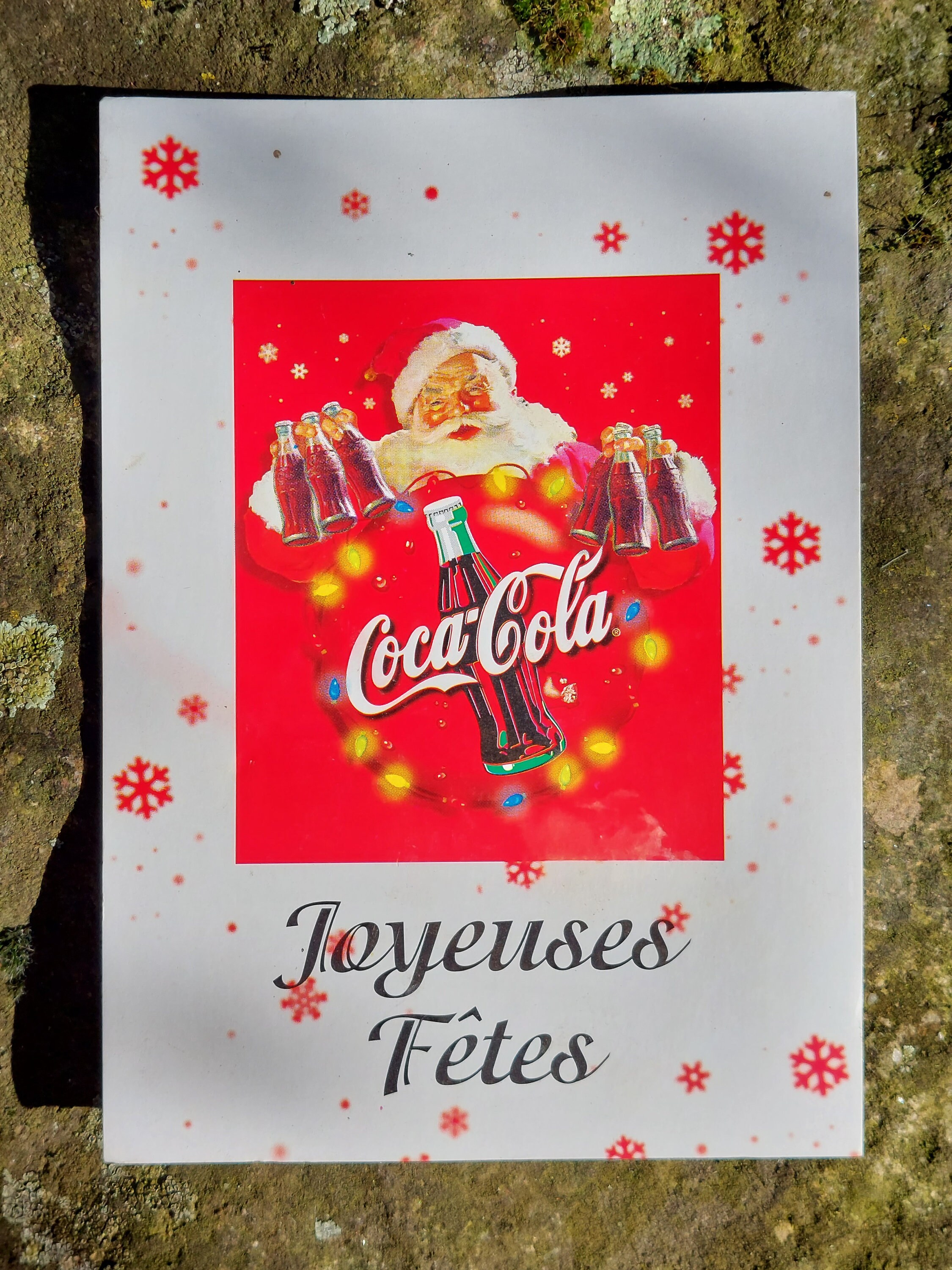 コカ・コーラ ポストカード 4枚セット ハッピーホリデー