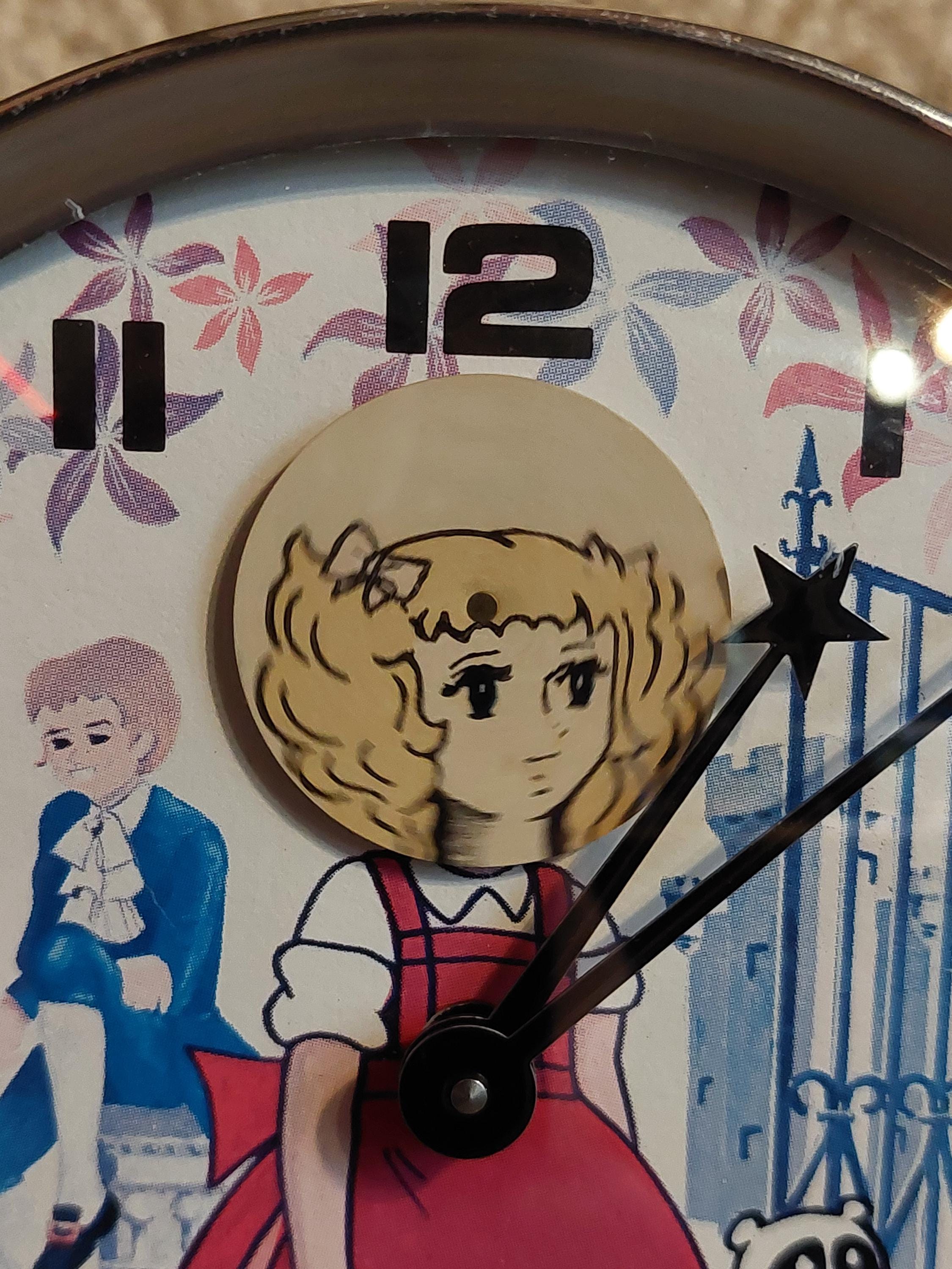 Vintage CANDY Alarm Clock, TOEI Animation Mizuki Igarashi Pictural