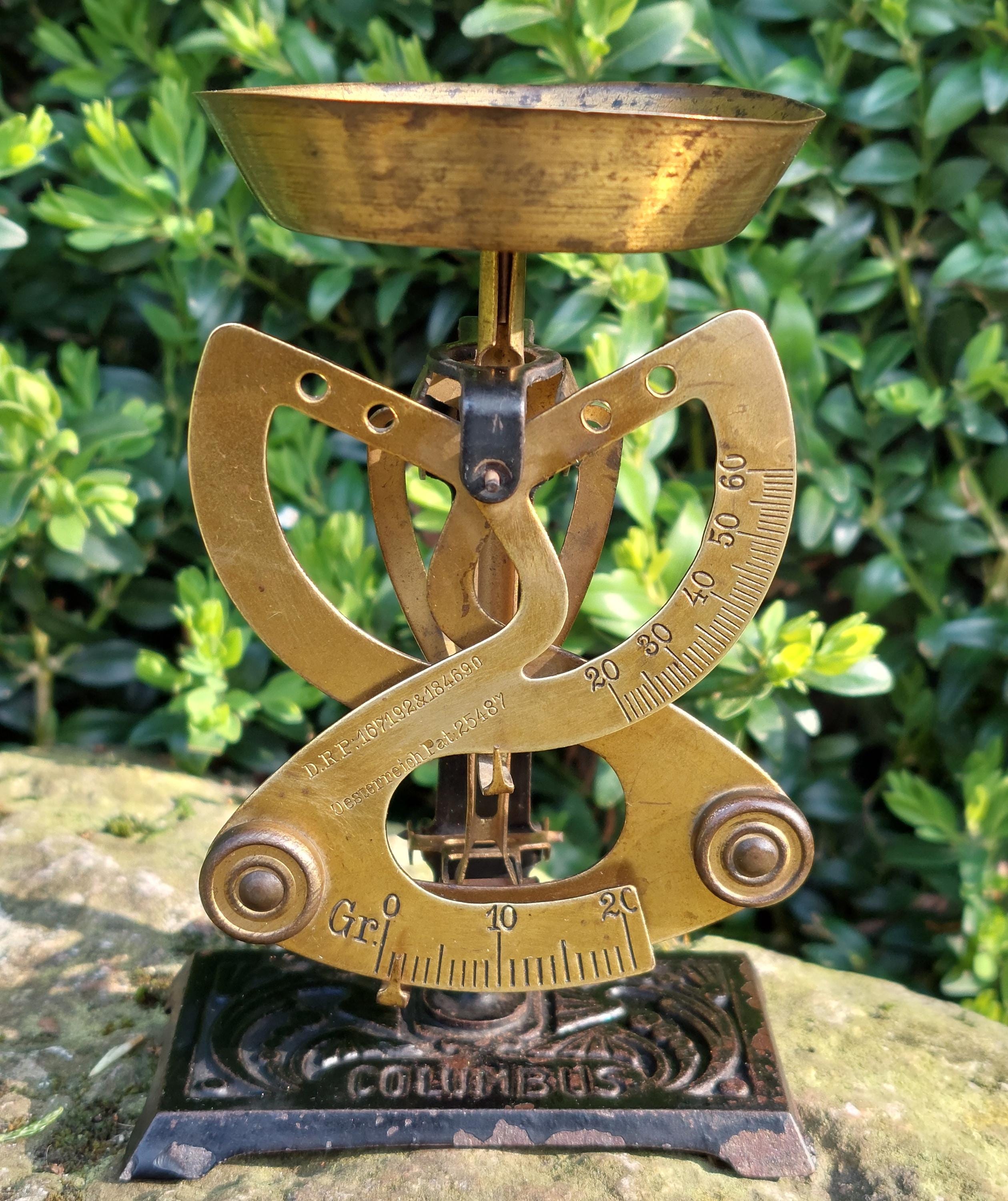 専用ページ4 Antique Letter Scale / Original COLUMBUS Bilateral / 2 Reading