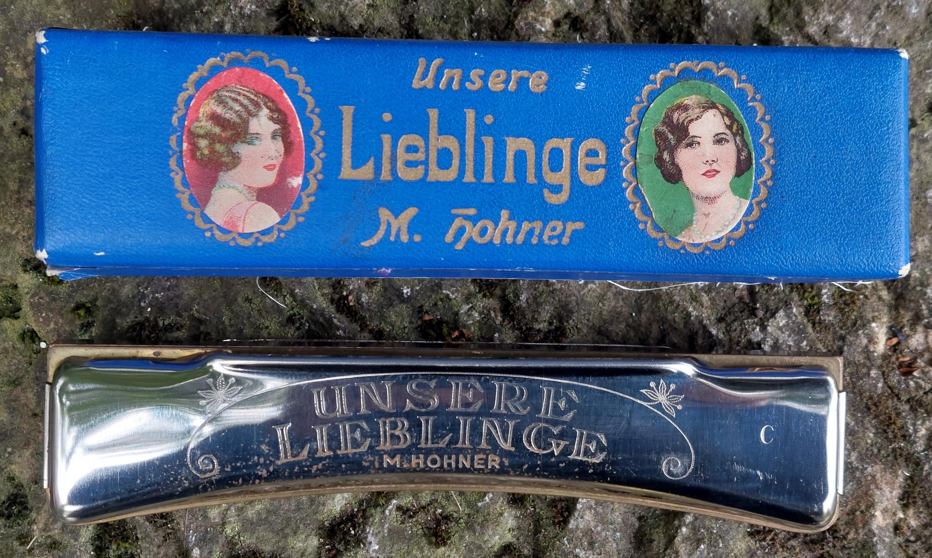 アンティーク M.HOHNER ハーモニカ（箱入り） / Unsere Lieblinge 
