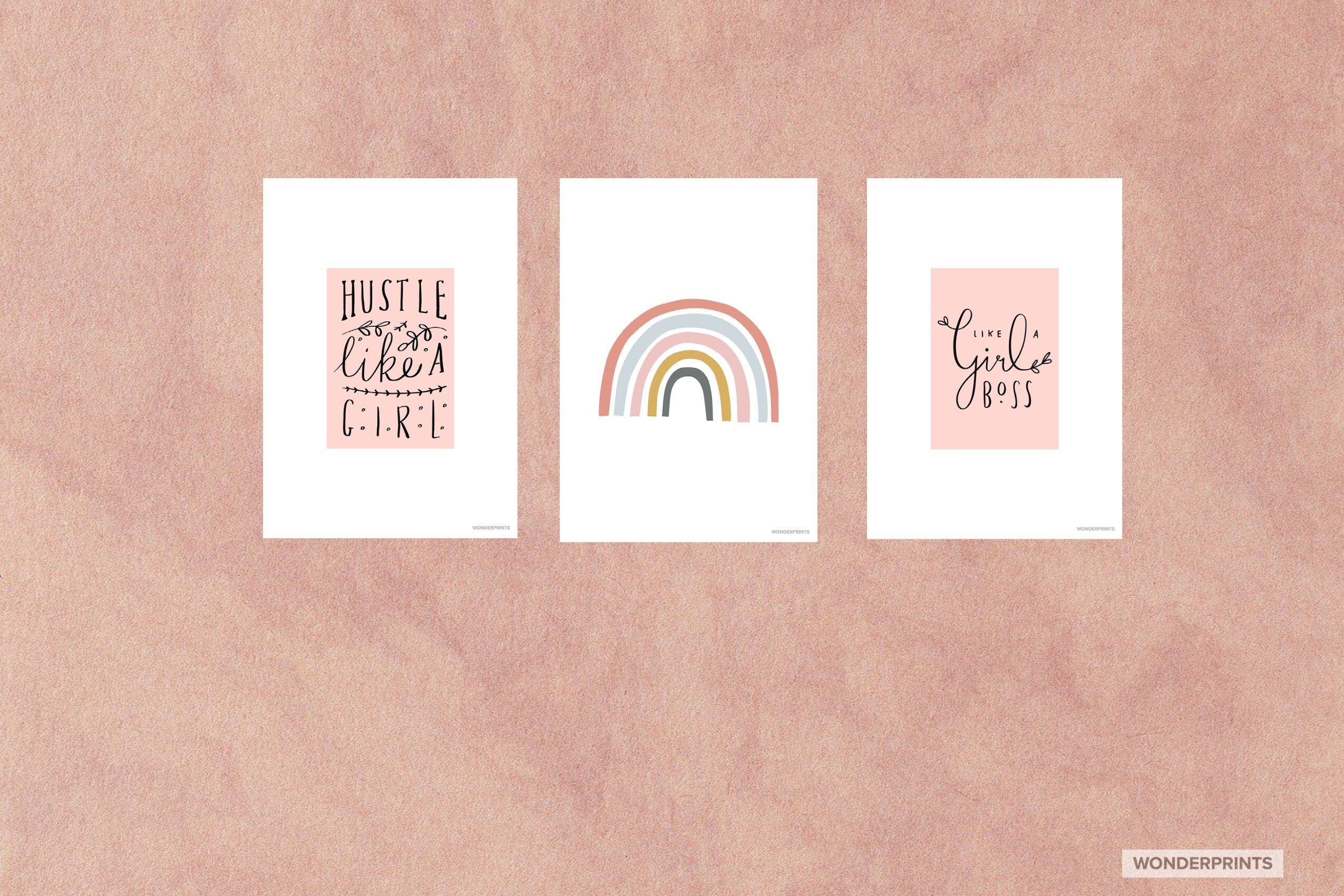 Mädchen Schlafzimmer Wanddekoration Regenbogen Girl Power | Etsy