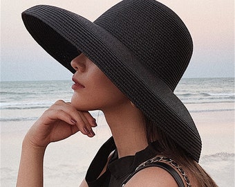 mom hat,Black Summer Sun Hat Lady hat Artist GHANDG Beach Hat Thin hat Hats Womens Spring and Summer Berets mom hat,Black Summer Sun Hat Lady hat Artist GHANDG Beach Hat Thin hat Hats Womens Spring and Summer Berets