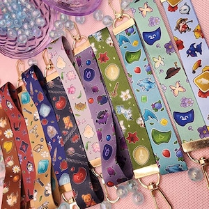 FFXIV Job 13cm Wrist Lanyards