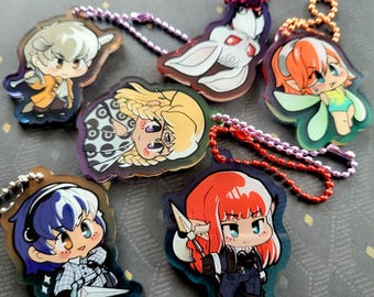 Metaphor: ReFantazio Bead Chain 2" Acrylic Charms