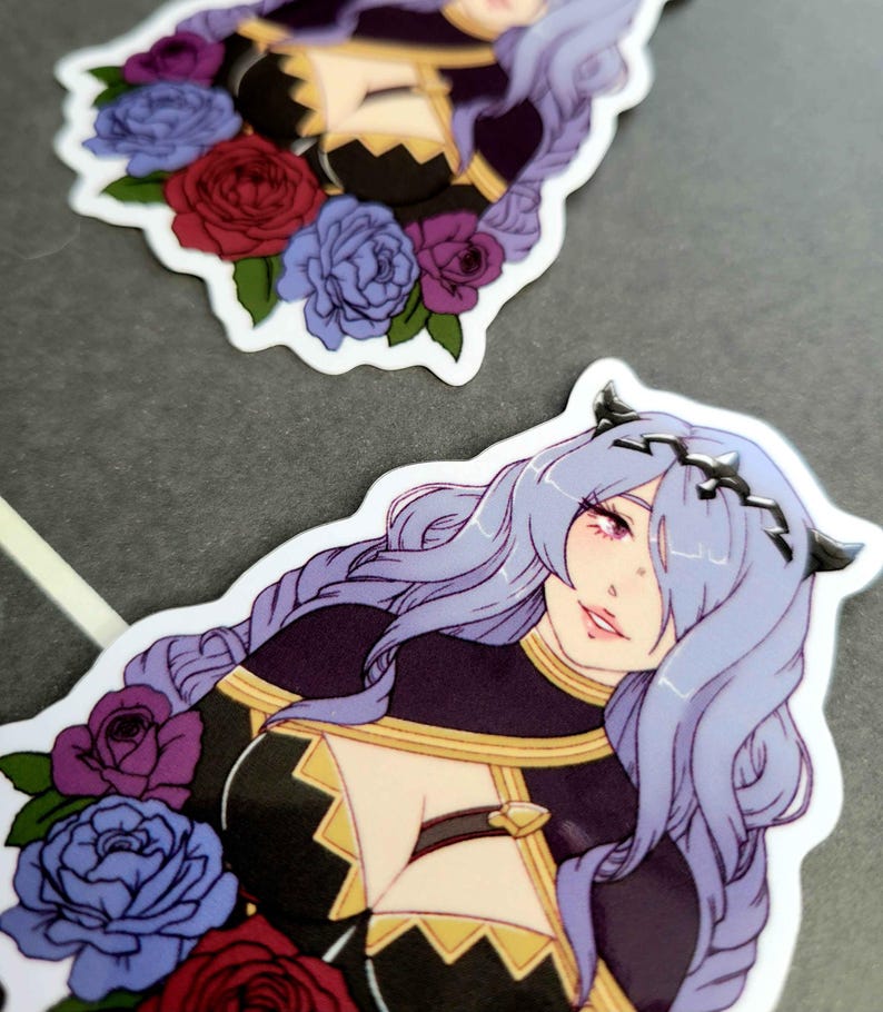 Camilla 3" vinyl sticker image 8