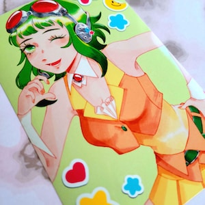 ボーカロイド グミ 4x6 ミニプリント